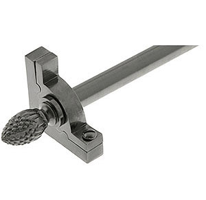 Sovereign Pinapl Plain Stair Rod - Pewter